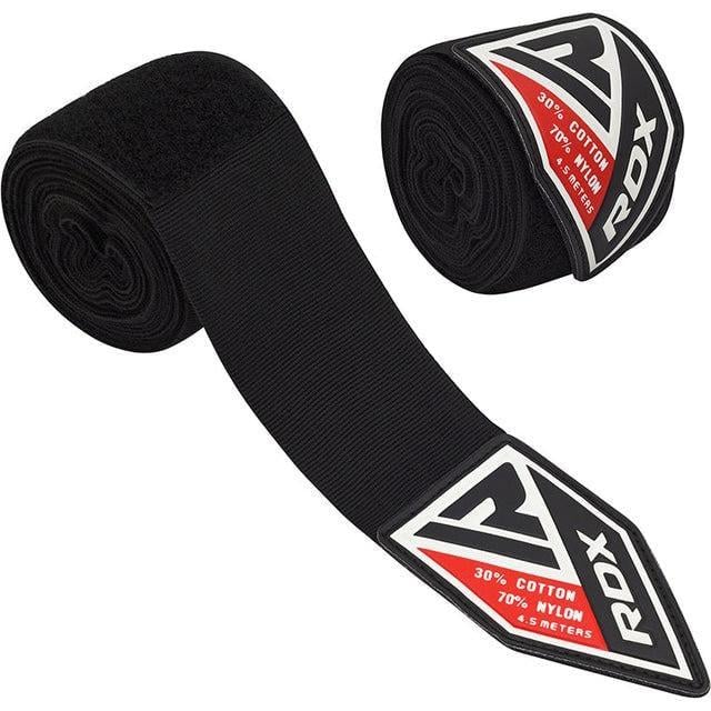 Бинти для боксу RDX WX Professional Boxing Hand Wraps 4,5 м Black (3019811920)