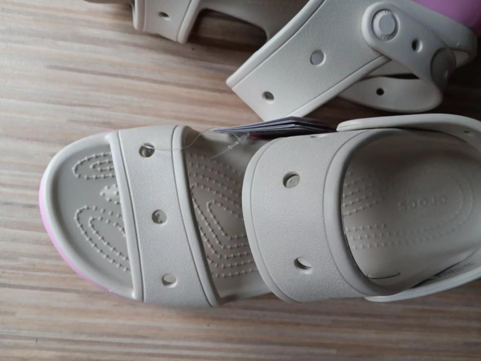 Сандали женские Crocs Mega Crush Tonal Sandal р. 37/38 Stucco (17647) - фото 9