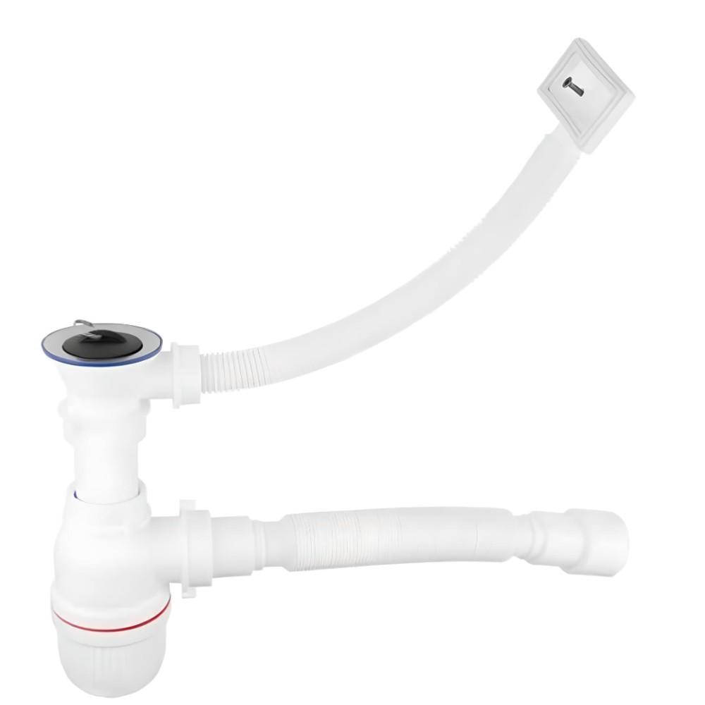 Сифон для кухонной мойки Bakimay гофротруба с переливом 70 мм (1033) - фото 2 Сифон для кухонной мойки Bakimay гофротруба с переливом 70 мм (1033) - фото 2