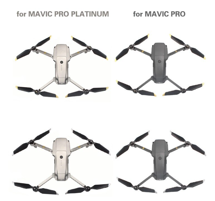 Пропеллеры быстросъемные для дрона DJI Mavic Pro Platinum/Mavic Pro Low-Noise - фото 9