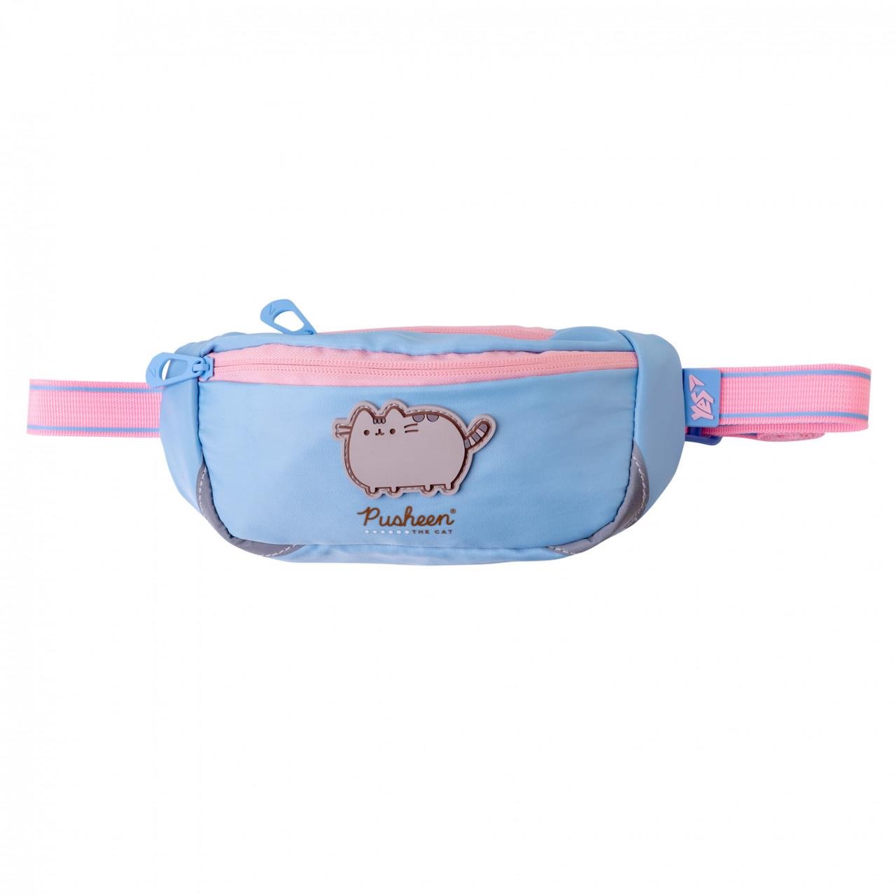 Сумка-бананка на пояс YES Pusheen SP-34 Блакитний (559687)