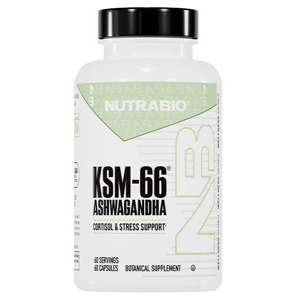 Ашфаганд для NutraBio KSM-66 Ashwagandha 60 капс. (000027208) Ашфаганд для NutraBio KSM-66 Ashwagandha 60 капс. (000027208)