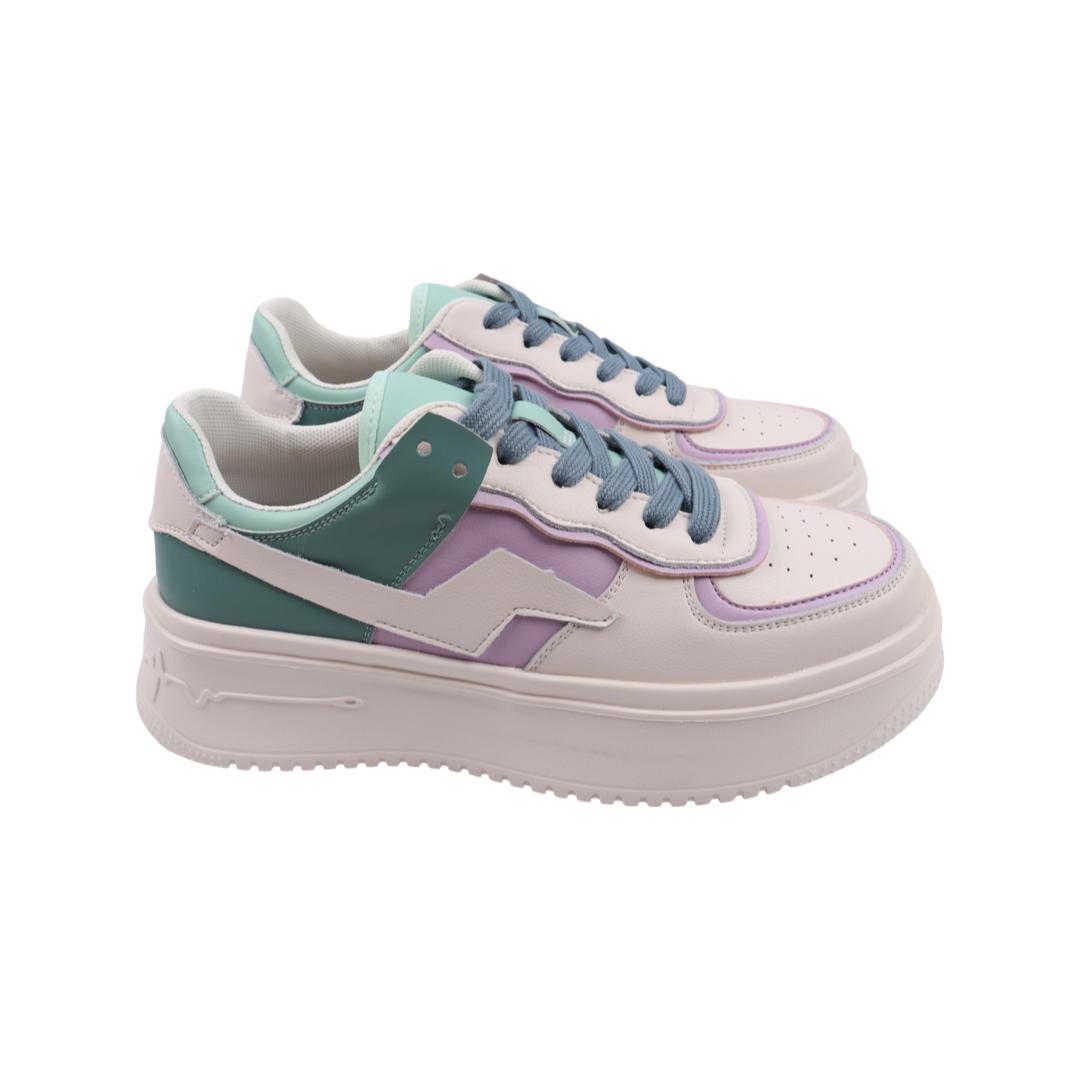 Кеды женские Vikonty из кожи р. 39 Разноцветный (337-22DTS)