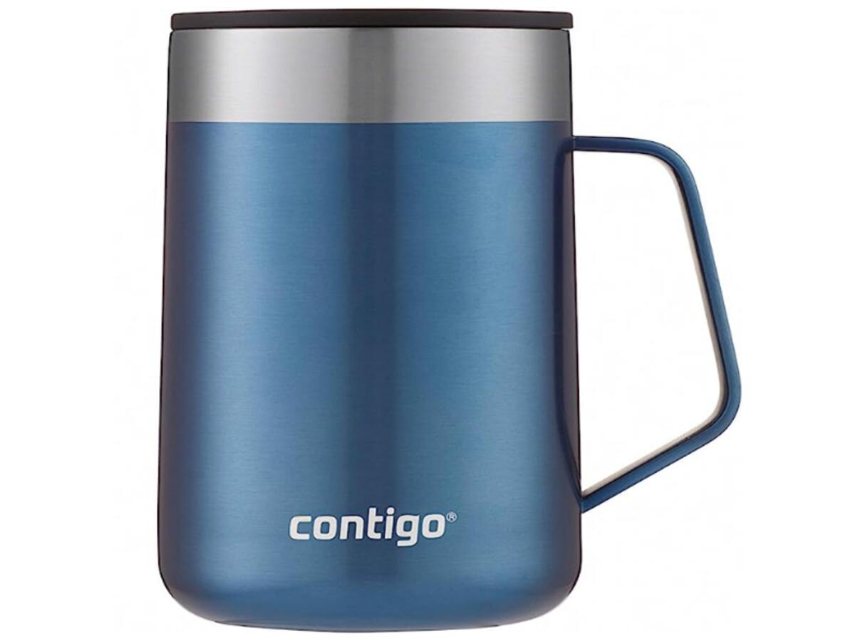 Термокухоль Contigo Streeterville Handle Corn 420 мл Blue - фото 1