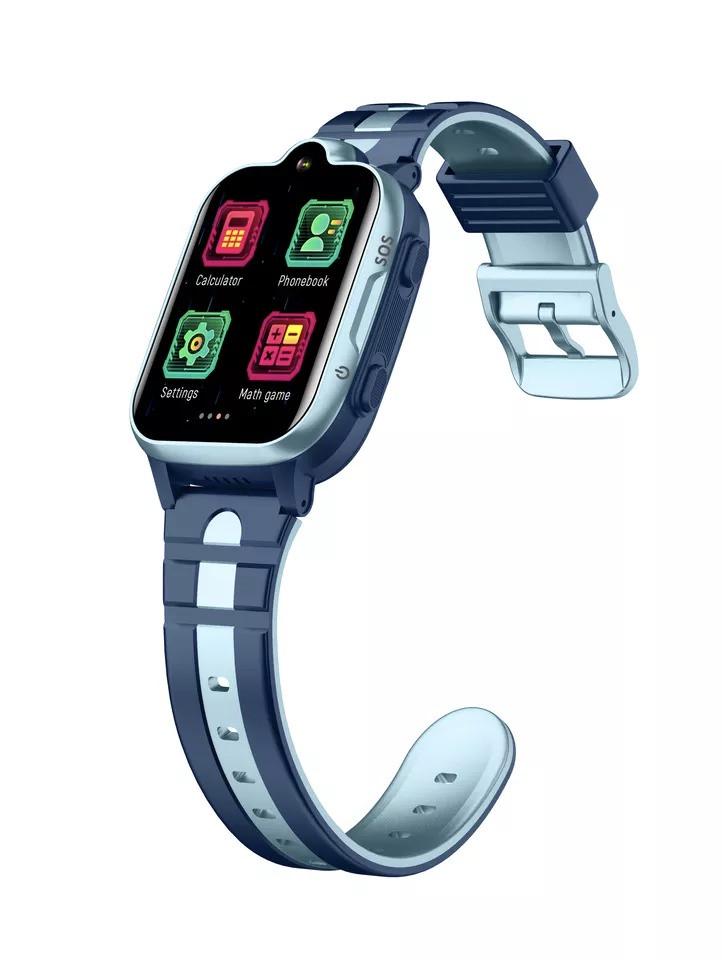 Смарт-годинник дитячий водонепроникний K15 та GPS відстеженням Синій (26389303) - фото 5