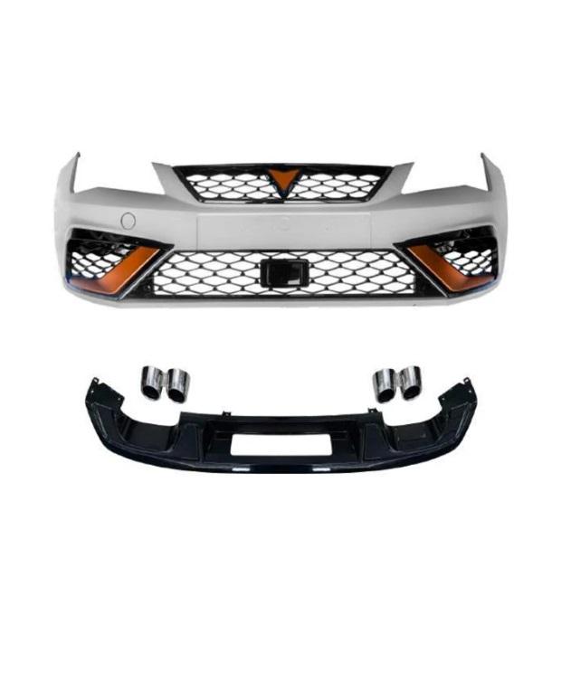 Комплект обвесов GBT Cupra R Для 2017+ для Seat Leon 2013-2020 гг. пластик под покраску (165862)