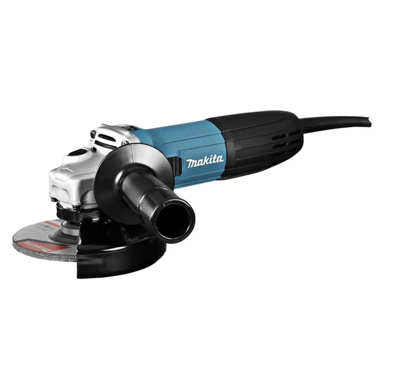 Болгарка кутова Makita GA5030C 1150 Вт регулювання обертів подовжена ручка Синій ( 657689) - фото 5 Болгарка кутова Makita GA5030C 1150 Вт регулювання обертів подовжена ручка Синій ( 657689) - фото 5