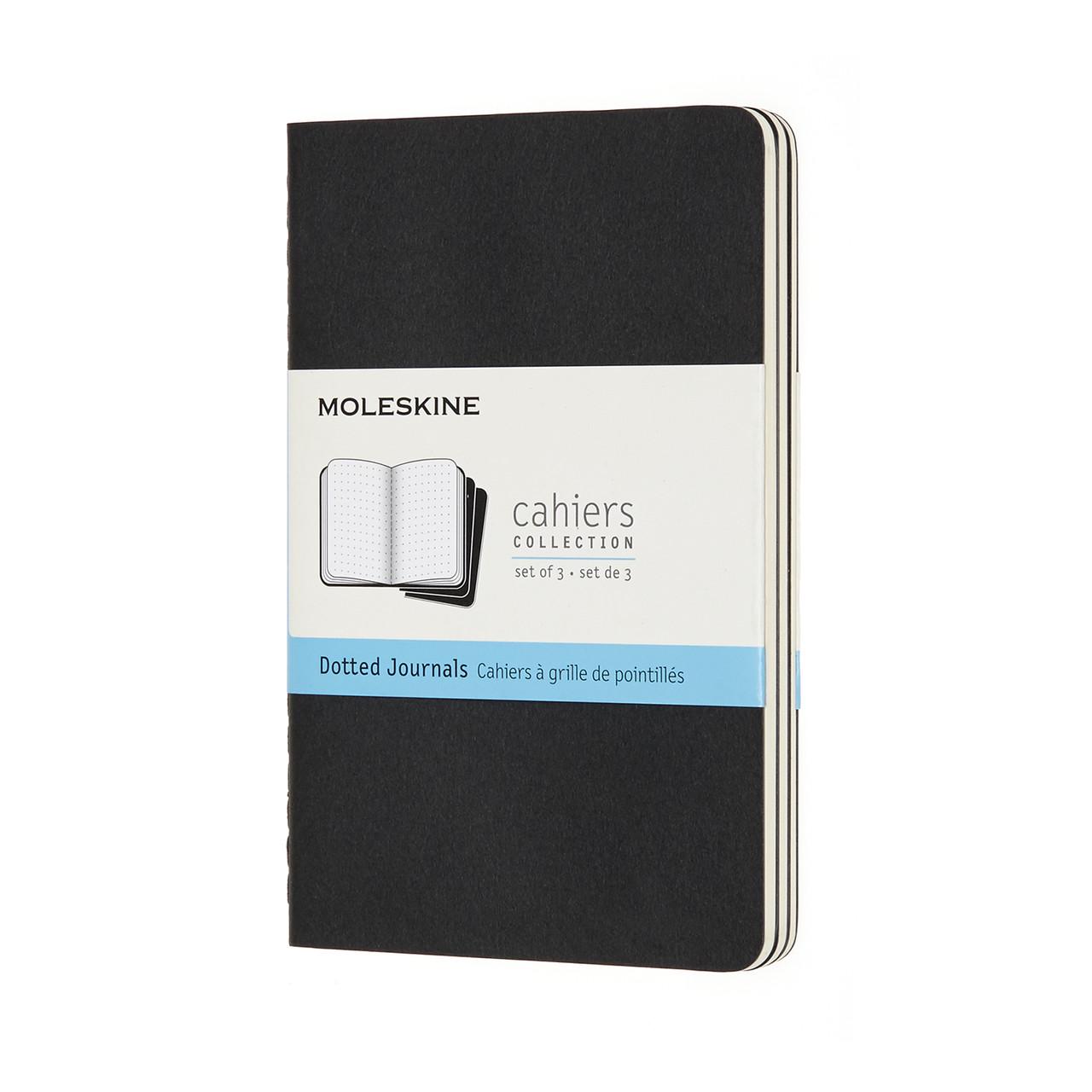 Блокнот Moleskine Cahier карманный 9х14 см 64 страницы в точку Черный (8058341719206)