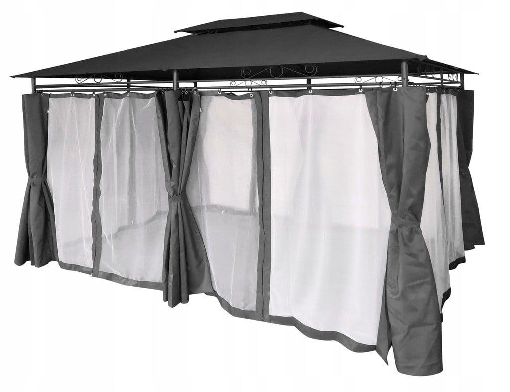 Павильон садовый Garden Line TOTEM с москитной сеткой Grey (666c4bf056fb581f76062902)