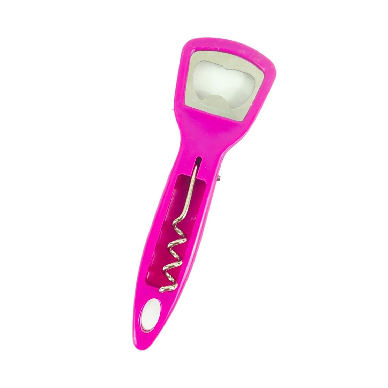 Открывалка для бутылок со штопором Пурпурный (20758482)