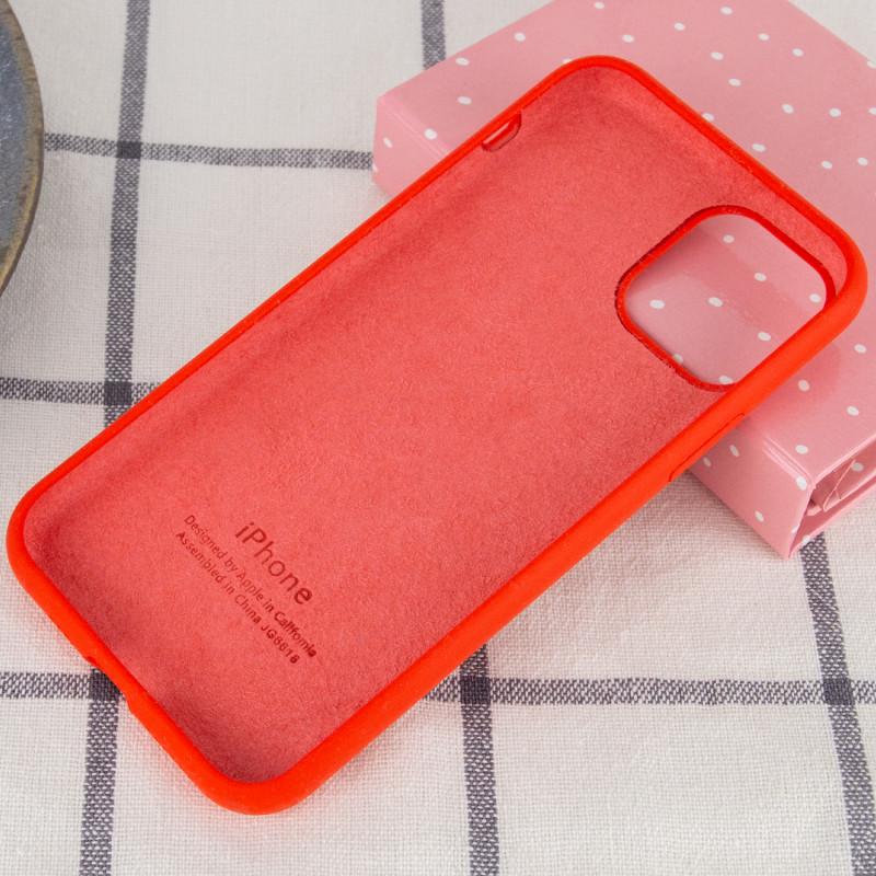 Противоударный чехол Silicone Case Full Protective AA для Apple iPhone 11 Pro Max 6.5" Красный/Red - фото 3