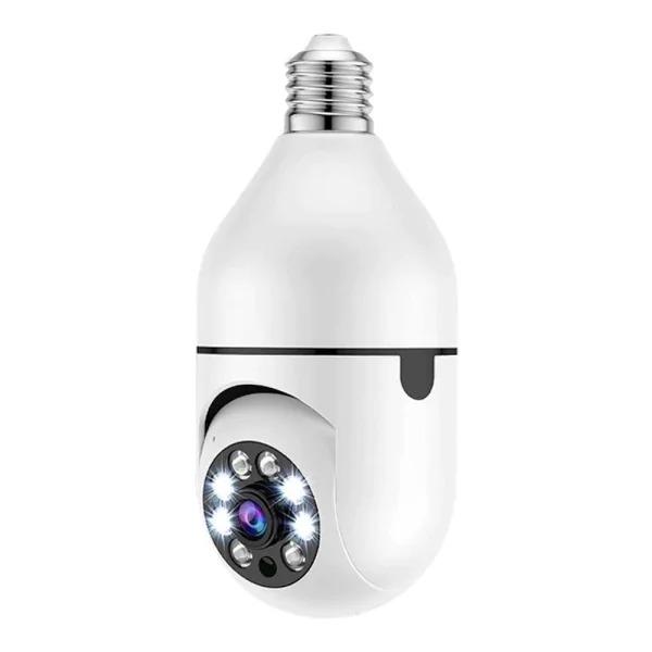 Камера видеонаблюдения в патрон Bulb Camera ICSEE 2MP FHD IP Wi-Fi панорамная с ночной съемкой и микрофоном (17945467)