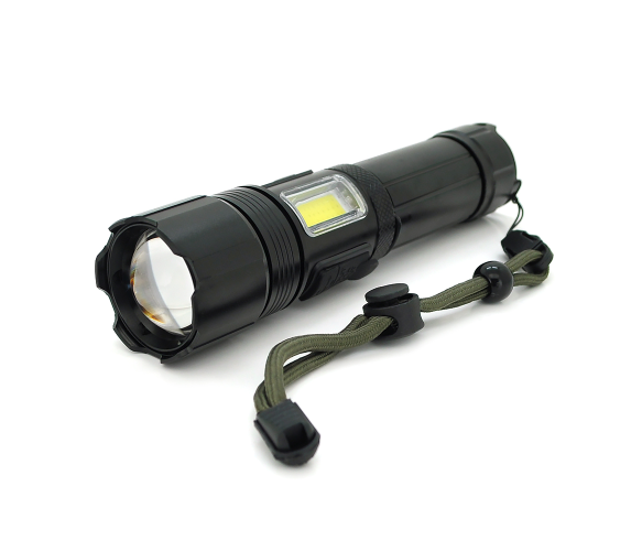 Ліхтар ручний VOLTRONIC XHP70-XST1821 2500Lm IP40 2600 mAh microUSB Black (KY-XHP70-XST1821)