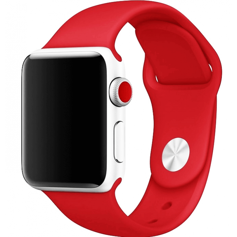 Ремешок GoVern Sport Band для Apple Watch 38/40/41 мм S/M Red