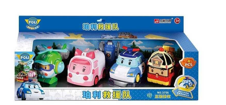 Набір машин 4 шт. (37580)