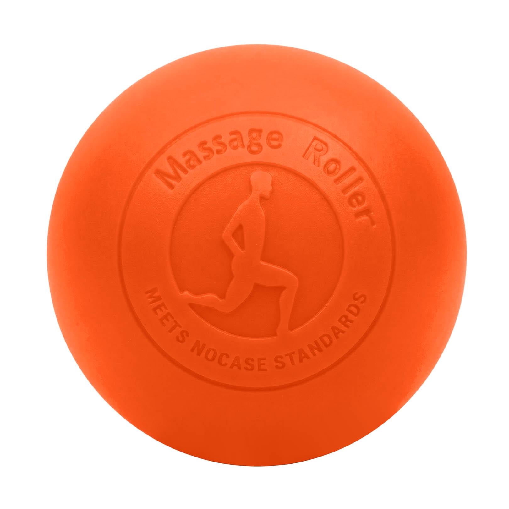Массажный мячик EasyFit каучуковый 6,5 см Оранжевый (EF-MM65-OR)