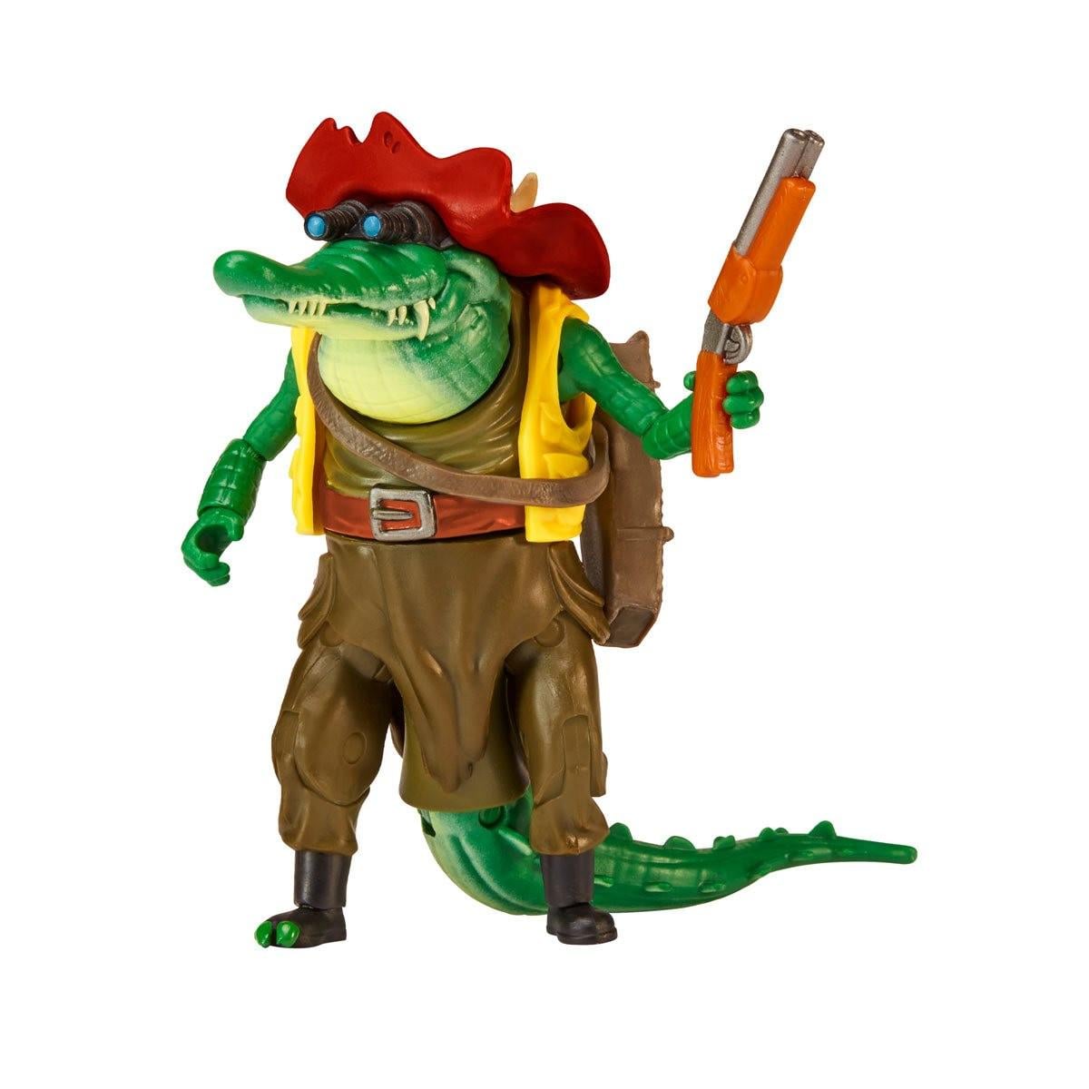 Фігурка Черепашки-Ніндзя Лезерхед Leatherhead TMNT Погром Мутантів 11,5 см