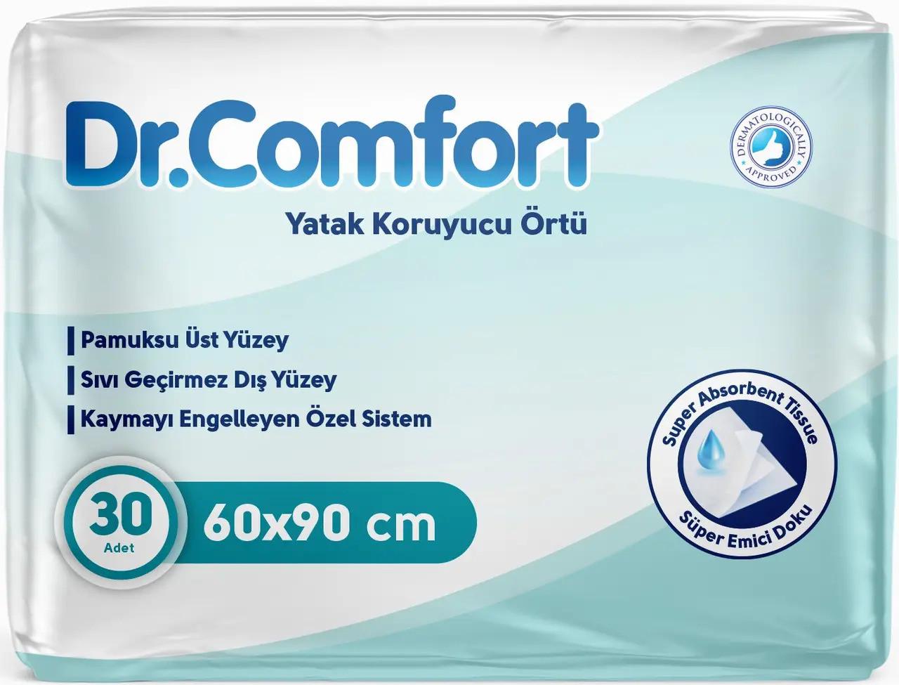 Пеленки Dr.Comfort 60х90 см 30 шт.