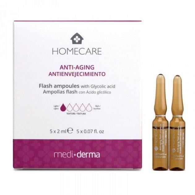 Омолаживающая сыворотка в ампулах Mediderma Antiaging Flash Ampoules 5x2 мл