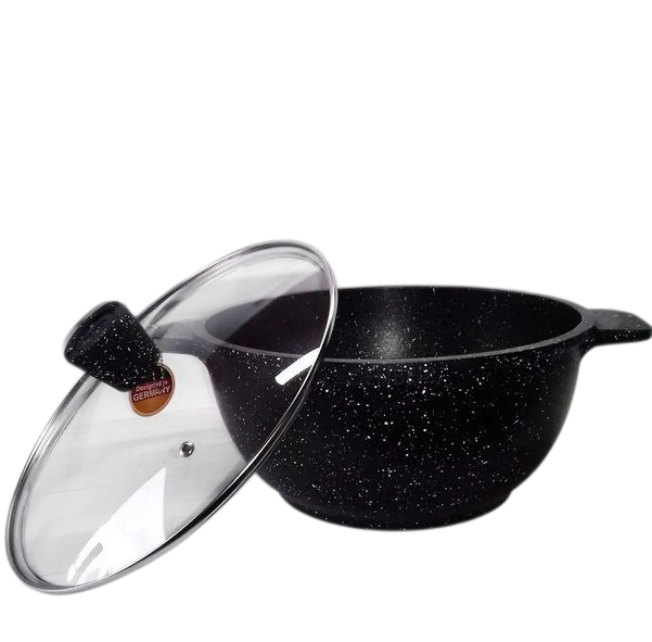 Набір посуду Edenberg з гранітним покриттям 6 пр. ( ЧорнийEB-3985) - фото 4 Набір посуду Edenberg з гранітним покриттям 6 пр. ( ЧорнийEB-3985) - фото 4
