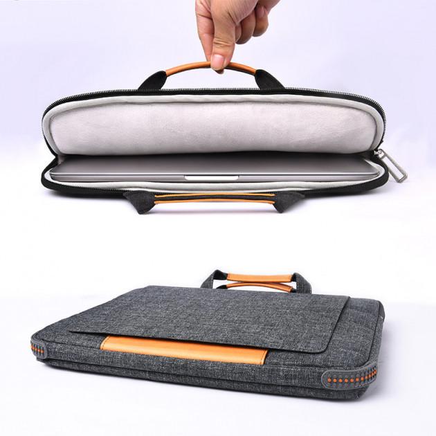 Cумка для ноутбука WIWU Smart Stand Sleeve for MacBook 13.3'' Black - фото 6 Cумка для ноутбука WIWU Smart Stand Sleeve for MacBook 13.3'' Black - фото 6