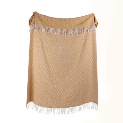 Плед на солнце 140х200 см Горчичный - фото 3 Плед на солнце 140х200 см Горчичный - фото 3