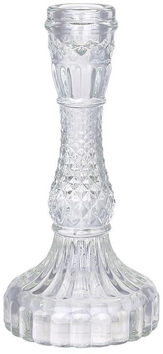 Подсвечник стеклянный Crystal Glass 11х22 см