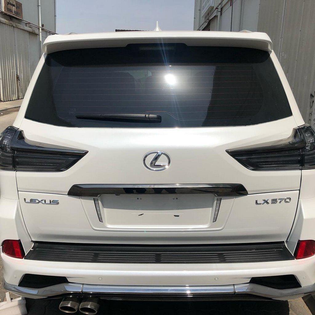 Автомобільні фари задні 2016-2024 Superior для Lexus LX570/450d 2 шт. Black (65016) - фото 4