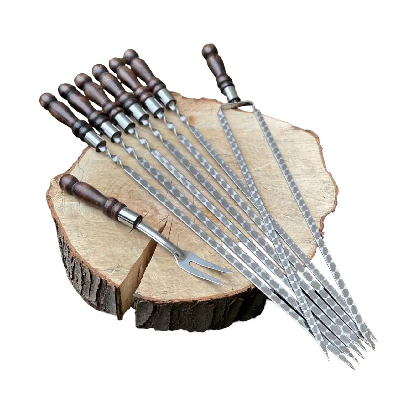 Комплект шампурів Gorillas BBQ Куля для шашлику