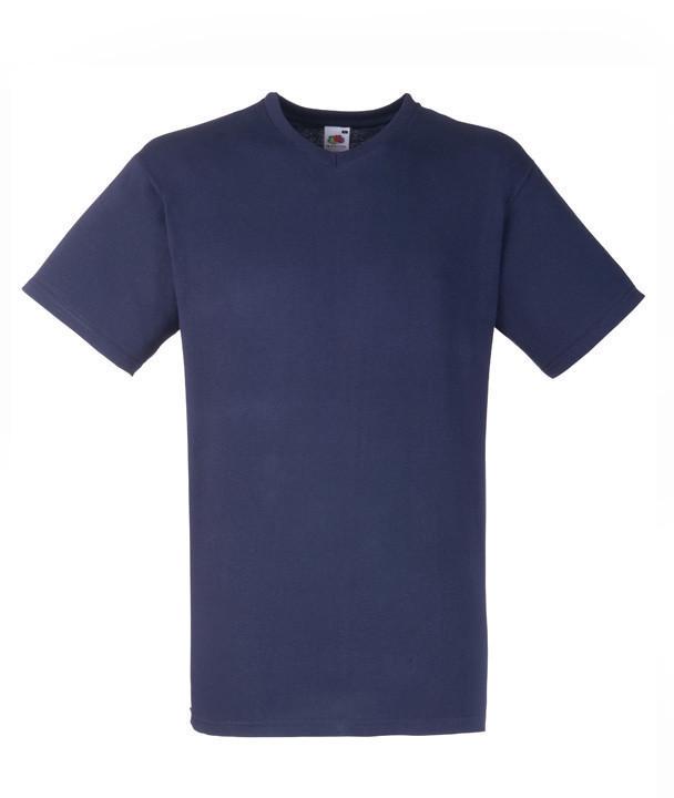 Футболка чоловіча VALUEWEIGHT V-NECK T-61-066-0-AZ 2XL Темно-синій (61-066-0-AZ_2XL)