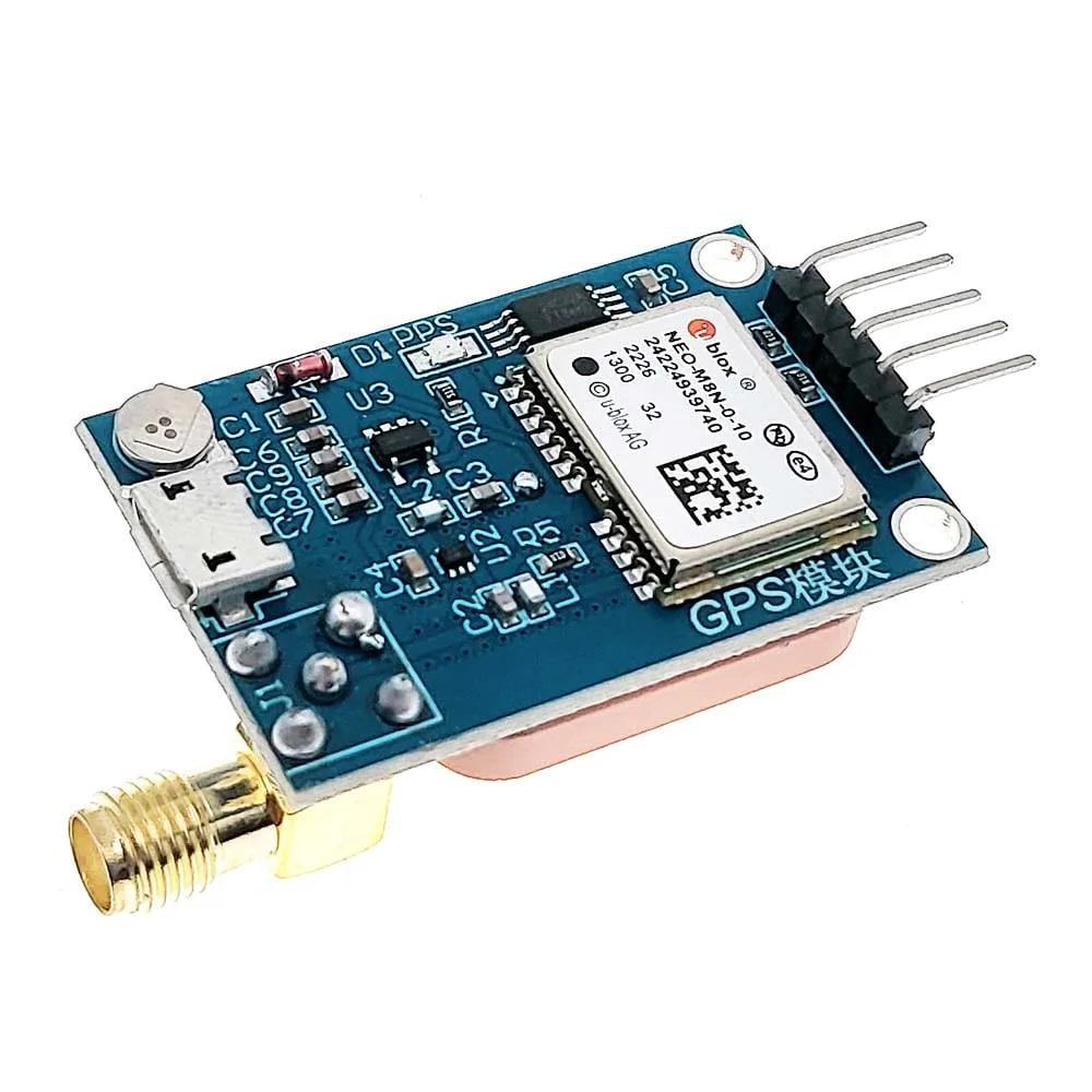 Модуль GPS U-blox NEO-M8N с интерфейсной платой и керамической антенной для Arduino/трекеров/дронов (00-00027559)