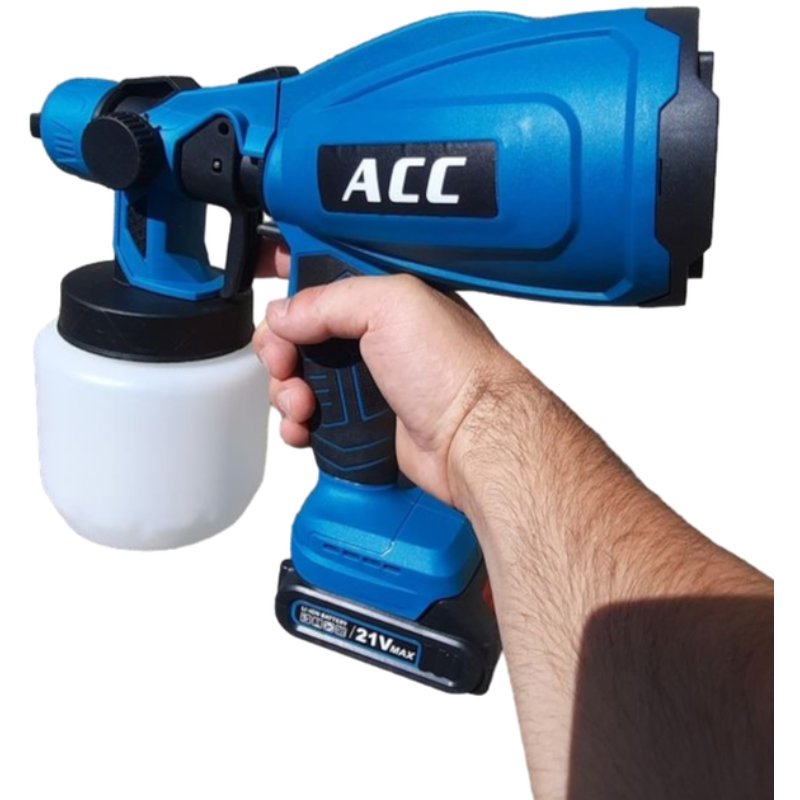 Фарбопульт електричний JK-SG1 зі змінними соплами 2 акумулятори 24V 800 мл (25880147) - фото 7 Фарбопульт електричний JK-SG1 зі змінними соплами 2 акумулятори 24V 800 мл (25880147) - фото 7