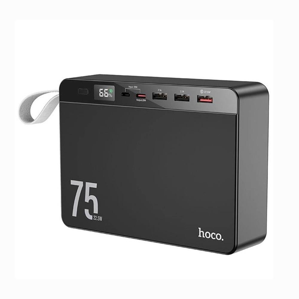 Повербанк Hoco J94 Overlord 22,5W fully compatible 75000 mAh Black (ULT-1911112)