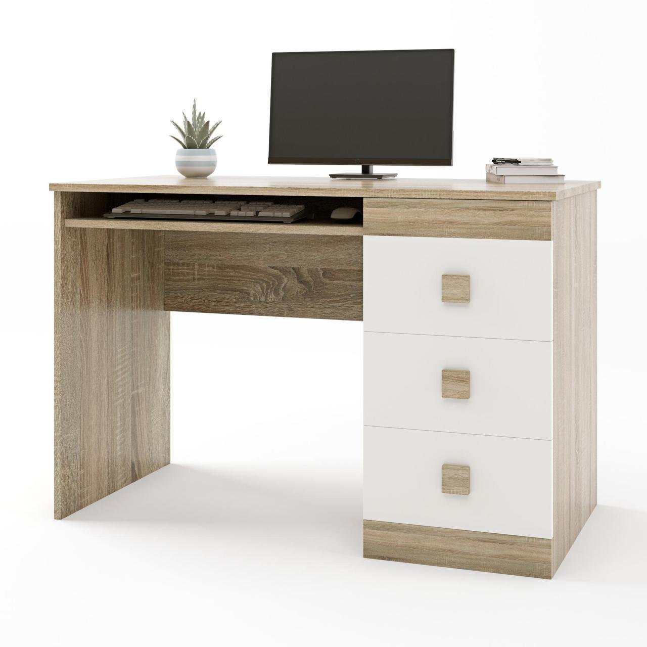 Спальня дитяча Еверест Соната Комплект 11 модульна 6 елементів Дуб сонома/Білий (DTM-2596) - фото 5 Спальня дитяча Еверест Соната Комплект 11 модульна 6 елементів Дуб сонома/Білий (DTM-2596) - фото 5