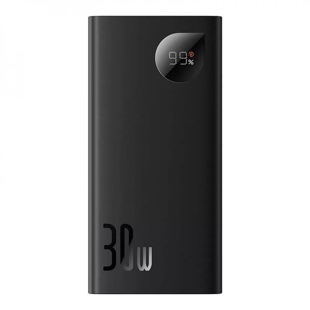 Повербанк BASEUS Adaman Metal Digital Display Overseas Edition 30Вт 10000 мАч Black (8f1bfe2f)