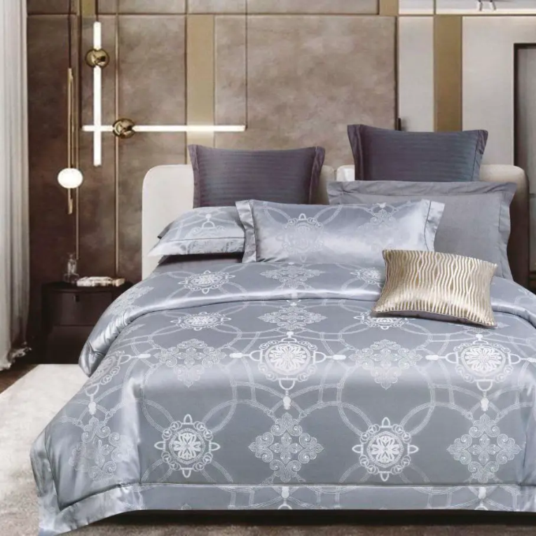 Постельное белье Viluta Tiare 2433 сатин жаккард семейный (21980) Постельное белье Viluta Tiare 2433 сатин жаккард семейный (21980)