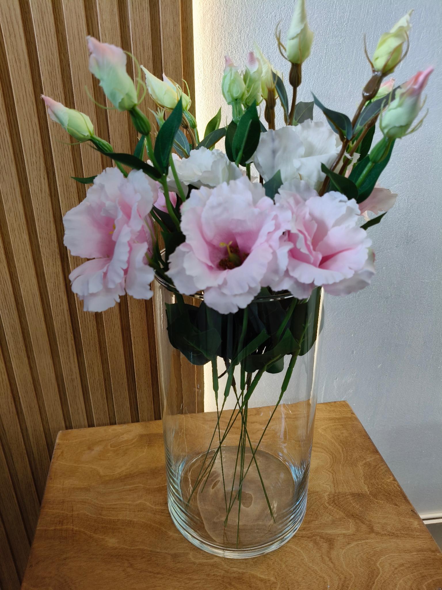 Ваза стекло Флора Цилиндр h 15,5 см d 29 см - фото 2 Ваза стекло Флора Цилиндр h 15,5 см d 29 см - фото 2