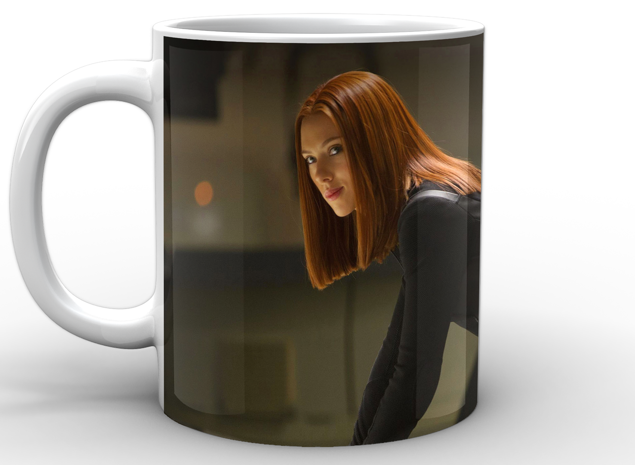 Чашка Geek Land Black Widow Черная Вдова улыбка BW.02.010