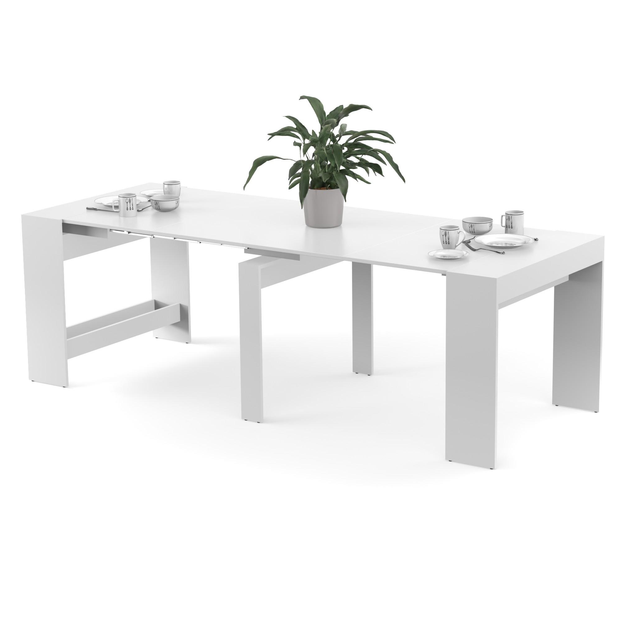 Обідній стіл для кухні Piton розсувний Білий (MBC741859)
