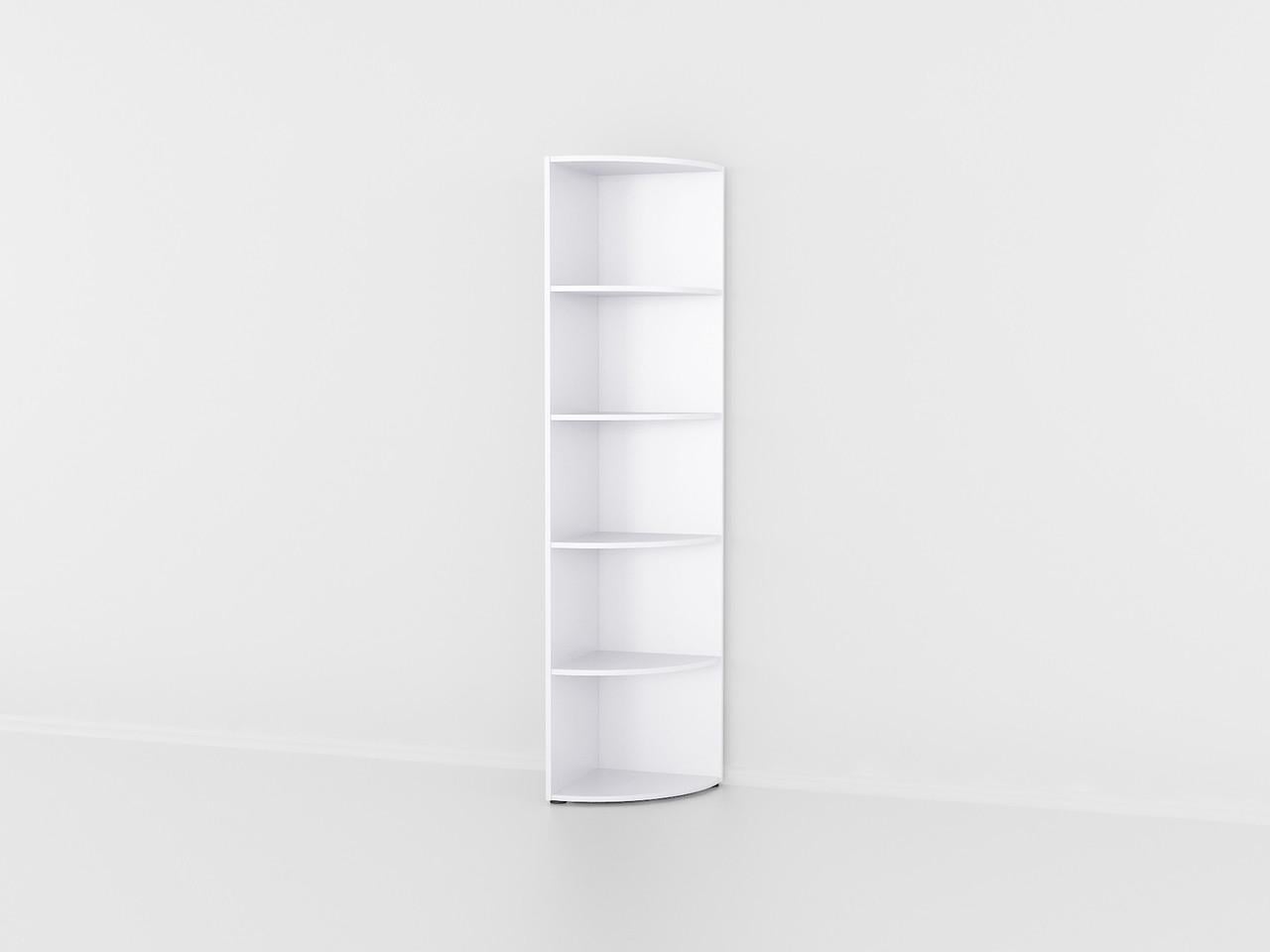 Полка угловая Moreli Forte Elina 1806x400x400 мм Белый (id27-0000-32-white)