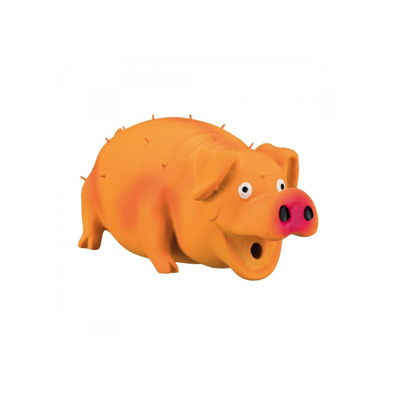 Игрушка для собак Trixie Поросенок с щетиной и пискавкой латекс 21 см (4011905354996)