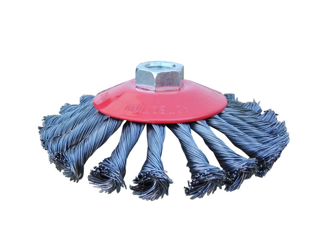 Щітка металева для КШМ тарілка жорстка BlackStar 60-40115115 ммхМ14 Щітка металева для КШМ тарілка жорстка BlackStar 60-40115115 ммхМ14