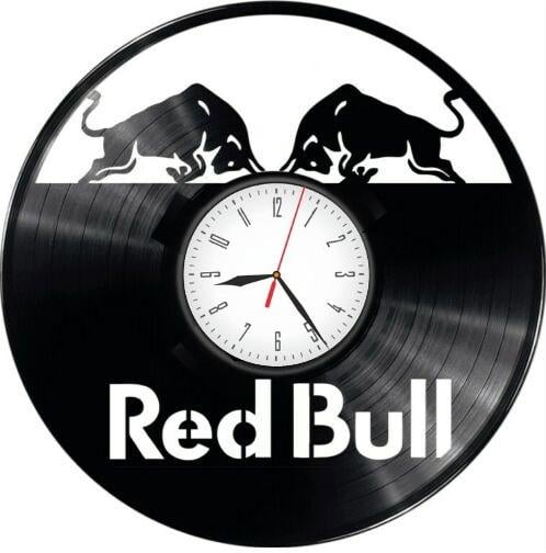 Часы настенные Red Bull 2258 из виниловой пластинки