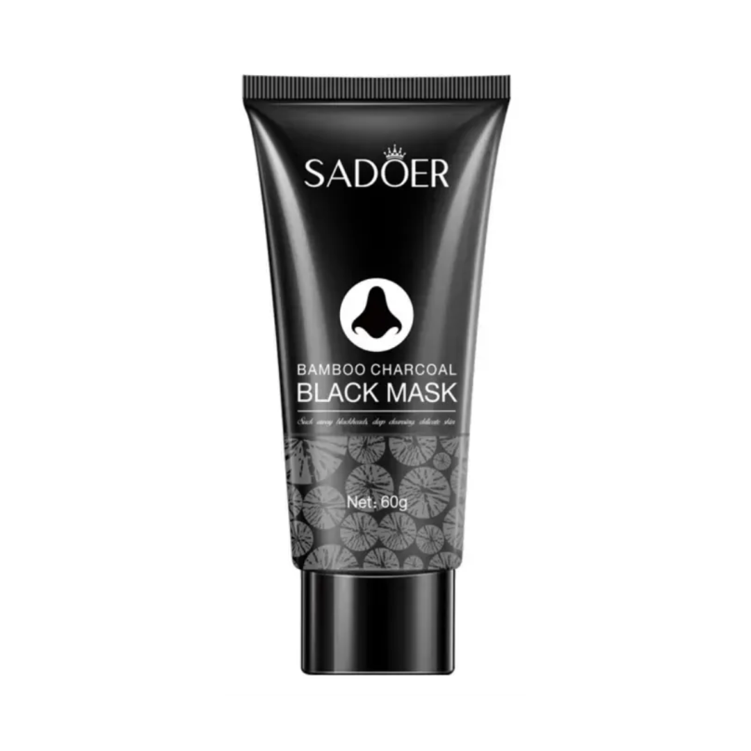 Маска для обличчя для видалення чорних крапок Sadoer Bamboo Charcoal Black Mask 60 мл (30652492)