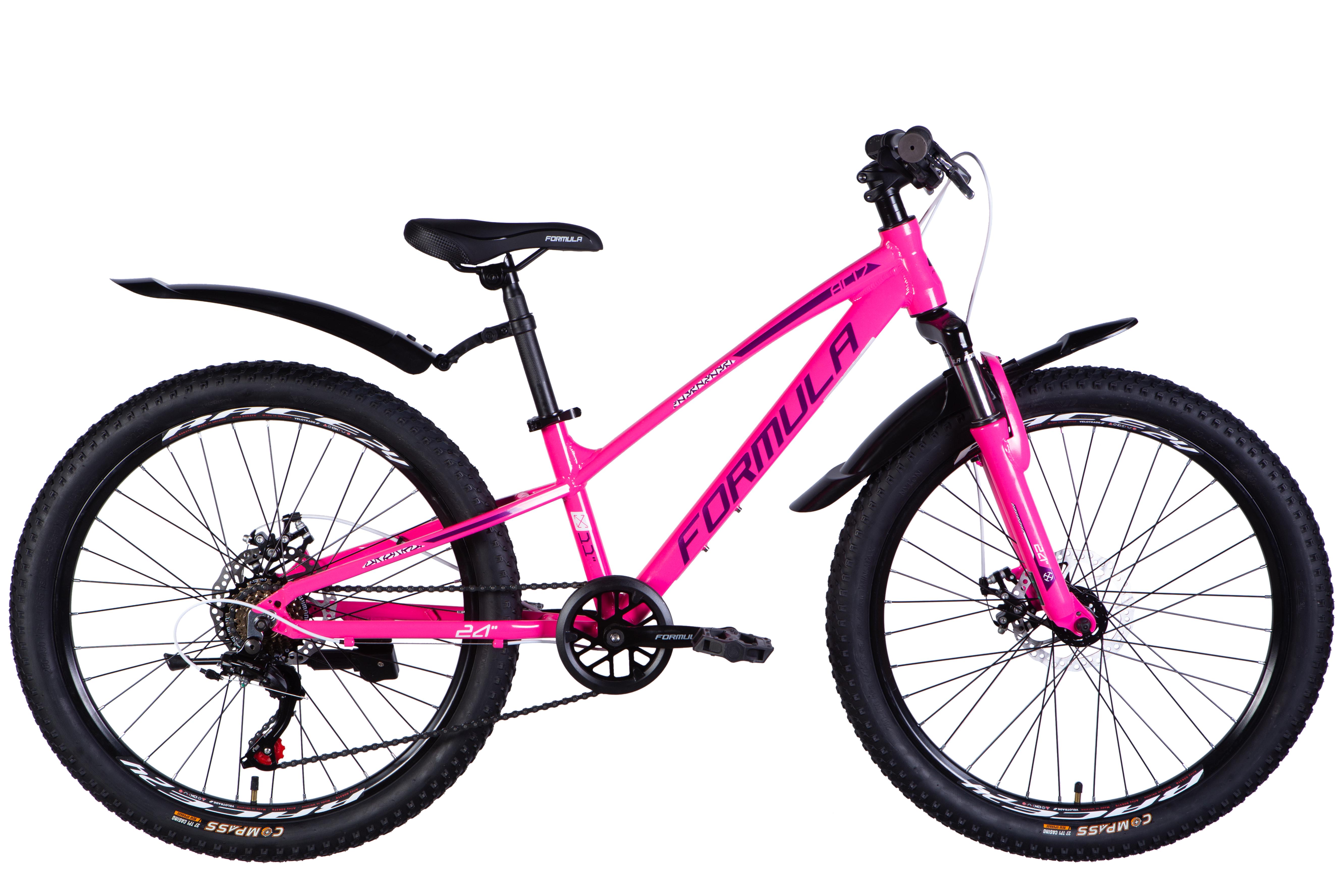 Велосипед Formula 2025 ACID DD FR AL 24" рама 11" Розовый (OPS-FR-24-420)