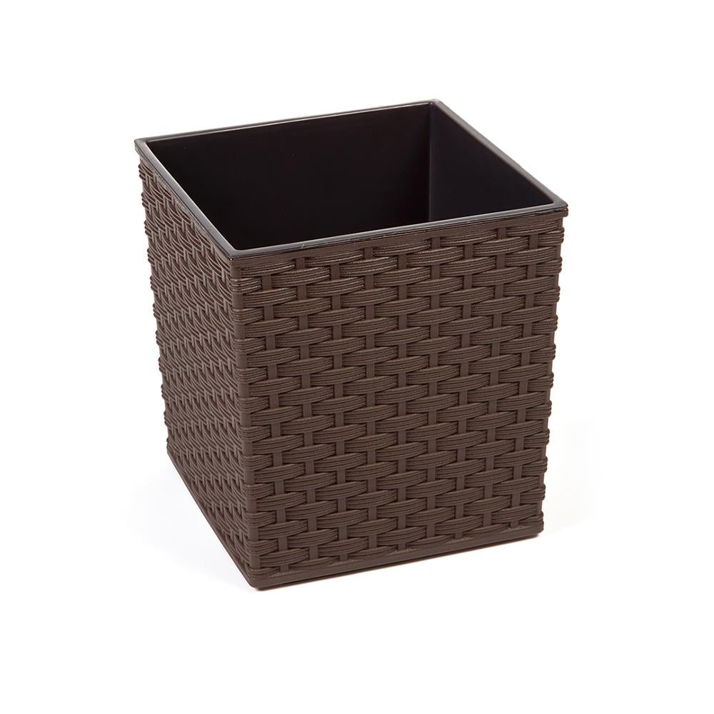 Горщик для квітів Lamela Juka Rattan 40 см Коричневий (LA597-83)