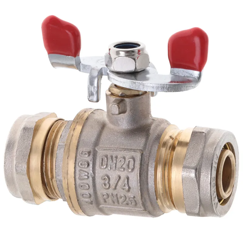 Кран кульовий WaterPro Wing 20x20 мм (MA0120)