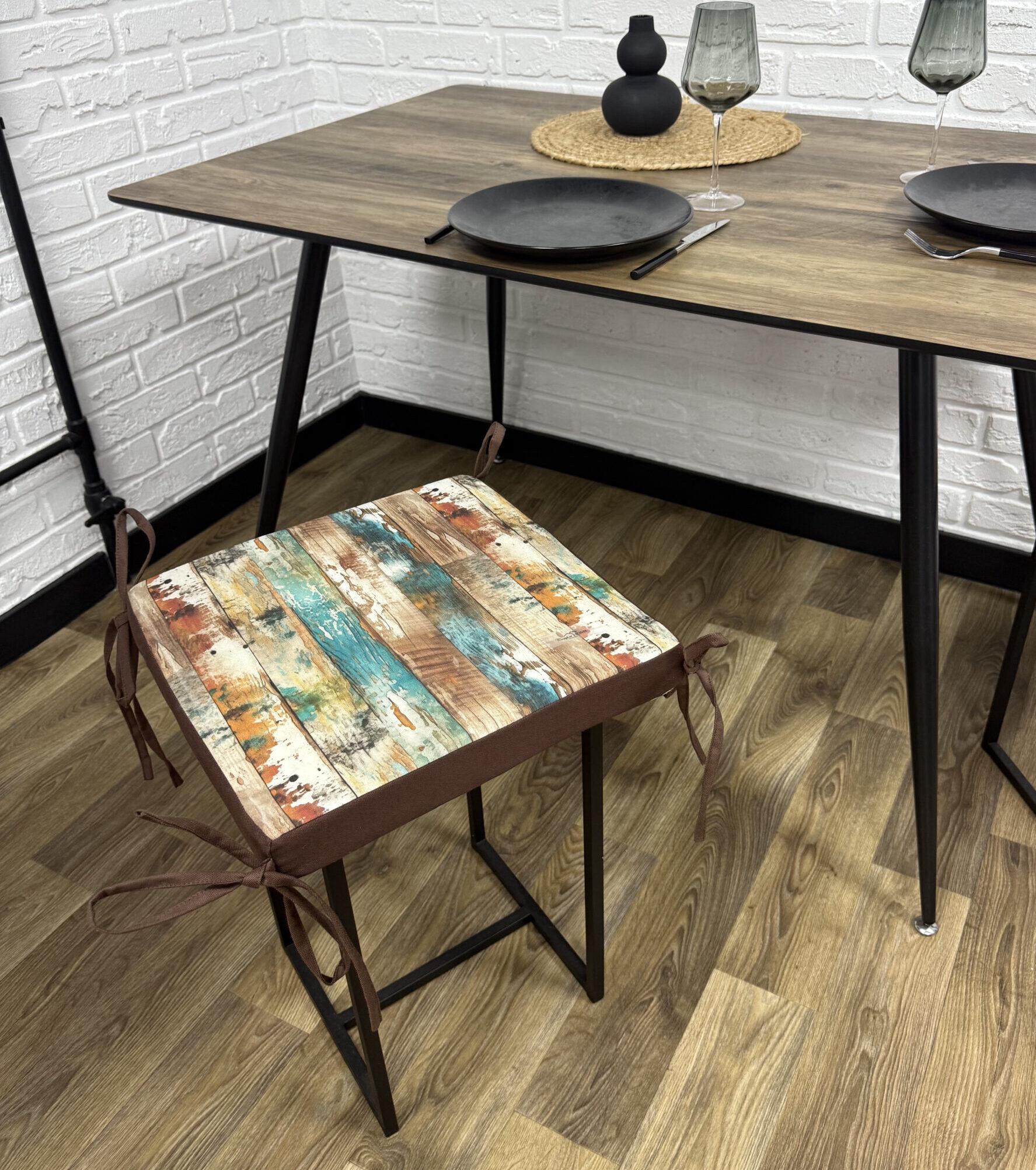 Сидение Comfort HOME Parket Панама на стул 40х40х3 см