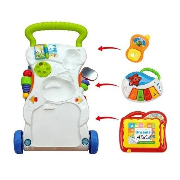 Ходунки-каталка развивающие детские TK Group HE0801 (2591015857) - фото 2 Ходунки-каталка развивающие детские TK Group HE0801 (2591015857) - фото 2