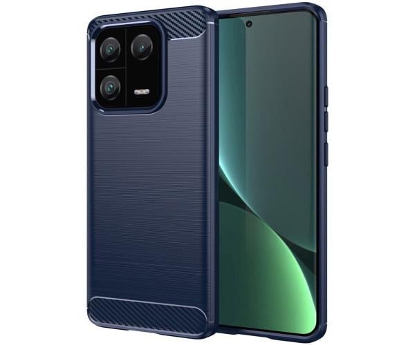  Чехол-накладка Polished Carbon для Xiaomi 13 Pro Синий